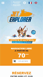Mobile Screenshot of jet-explorer.com
